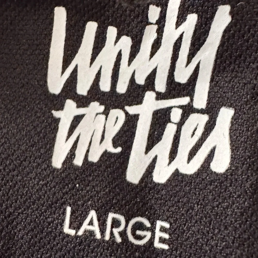 Unify the Ties Abstract Halter One Piece Swimsuit Resort Womens Large MSRP 150